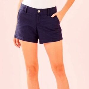 Lilly Pulitzer Navy Blue Callahan Short, Size 2